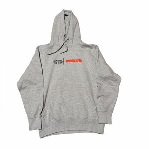Sport Beach Undefeated Grey Men’s Hoodie. Size S. NWOT